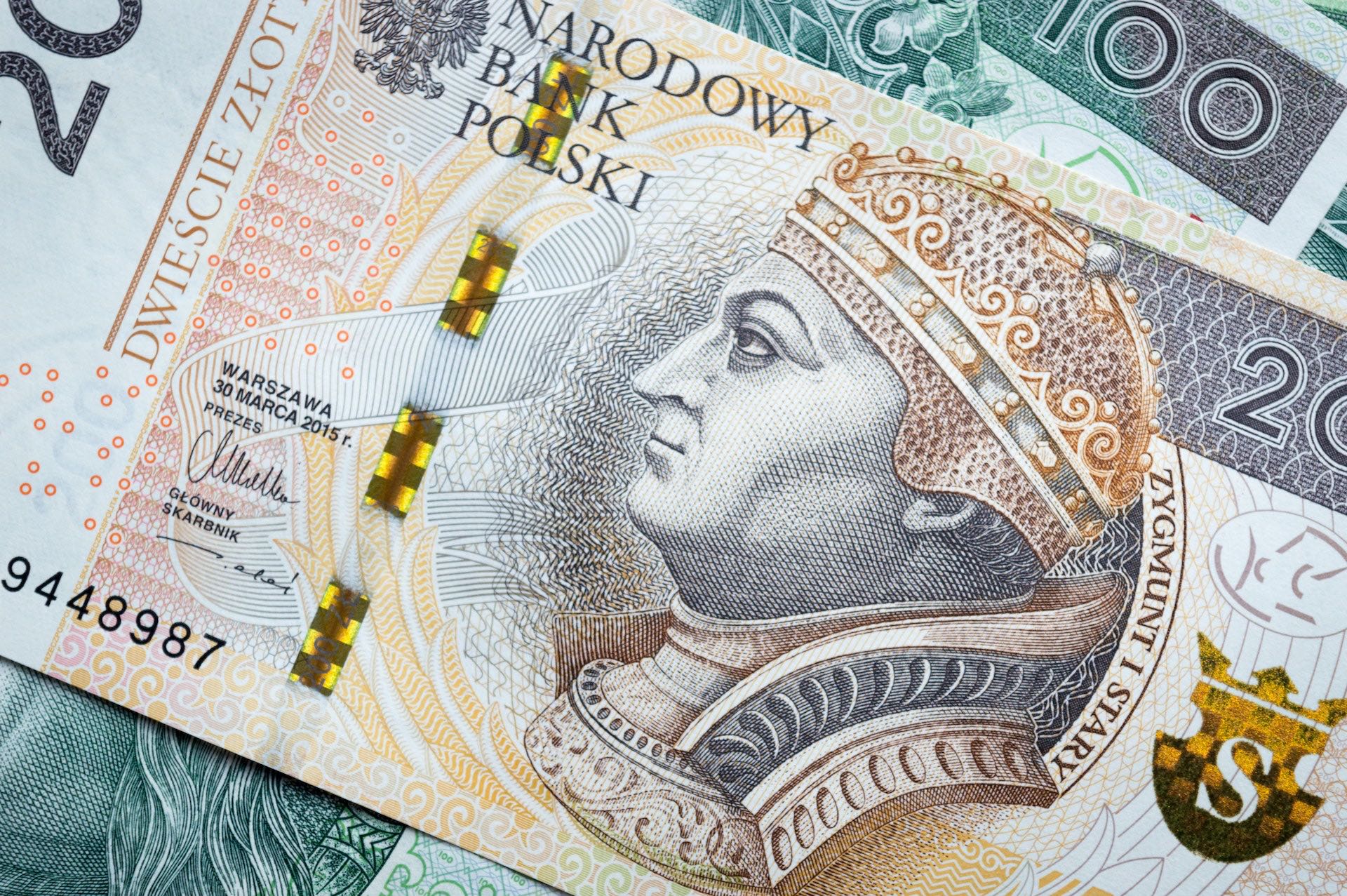PLN Poland money