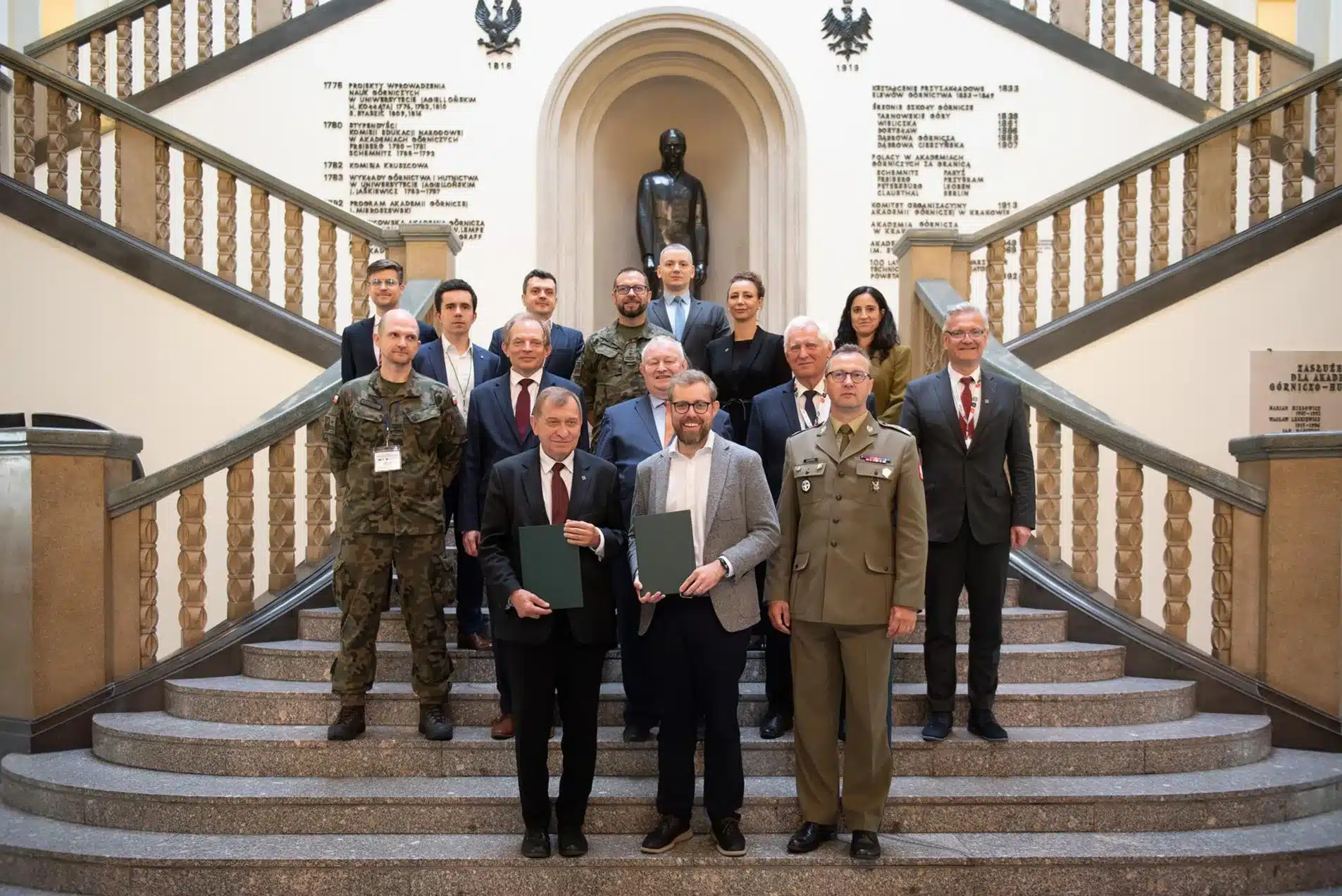 AGH – NATO DIANA Agreement, photo by AGH in Krakow